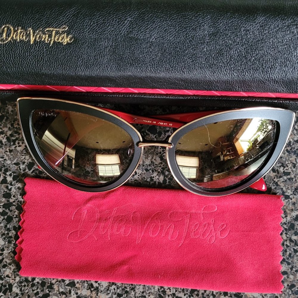 Dita Sophiticat Cat Eye Sunglasses